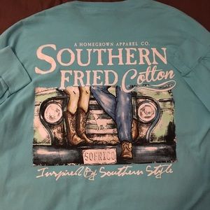 Southern Fried Cotton long sleeved T-shirt
